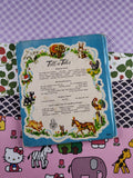Vintage 1965 Tell-A-Tale Book, "In, On, Under, and Through" Whitman Hardcover