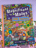 Vintage 2001 "Magnificent Mazes 20th Century" by Anna Nilsen Hardcover