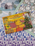 Vintage 1997 1st Printing "Teddy's Christmas Surprise" A Mini Pop-Up Storybook Hardcover