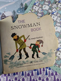 Vintage 1965 Golden Book Shape The Snowman Book Softcover