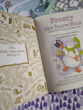 Vintage 1991 Little Golden Book "Frosty the Snow Man" Hardcover