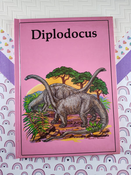 Vintage 1984 Diplodocus by Ron Wilson, Hardcover