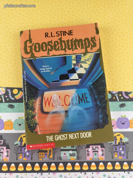 Vintage 1990's R.L. Stine Goosebumps #10, The Ghost Next Door Softcover