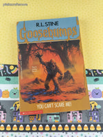 Vintage 1990's R.L. Stine Goosebumps #15, You Can't Scare Me! Softcover