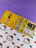 Vintage 1990's Bulk Pokemon Card Lot, 91 Common WOTC Cards No Duplicates