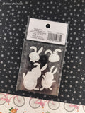 Recollections Sealed 3-D Sticker Sheet Unused, SPARKLE Easter Bunny