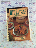 Vintage 1989 Oat Cuisine by Bobbie Hinman Spiral-Bound Cookbook Softcover
