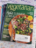 2013 Vegetarian Times Back Issue Magazines, Nice & Clean Set/7