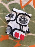 Ikea Cats & Apples Red White Black Standard Sized Pillowcase, Set/2