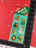 Vintage 1978 Garfield the Cat Snowy Christmas Post-It 3M Removable Stickers, New/SealedVintage 1978 Garfield the Cat Snowy Christmas Post-It 3M Removable Stickers, New/Sealed