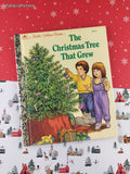 Vintage 1991 Little Golden Book: The Christmas Tree That Grew Hardcover