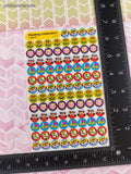Vintage Trend "Reading Celebration" T-46117 Rewards Full Sticker Sheet