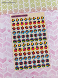 Vintage Trend "Butterflies 'n Rainbows" T-1907 Rewards Full Sticker Sheet