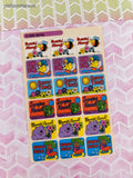 Vintage Trend "Spring" T-1959 Rewards Full Sticker Sheet