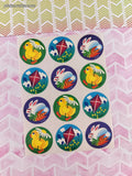 Vintage Trend Spring Animals Rewards Full Sticker Sheet