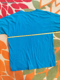 Adventure Time Cartoon Network x Lootwear Exclusive Blue Graphic Tee T-Shirt XL