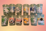 Vintage 1994 Looney Tunes Welch's Jelly Jam Jars NOS Set/12, Unused in Original Box