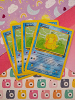 Vintage Common - Set/4 Psyduck Team Rocket Non-Holo Pokemon Cards 65/82 - LP