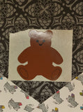 Vintage Mrs. Grossman's "Big Teddy Bear" Half Sticker Sheet, Unused