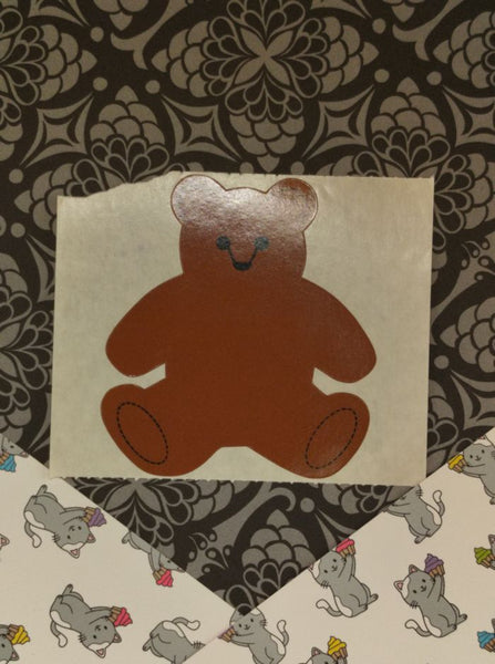 Vintage Mrs. Grossman's "Big Teddy Bear" Half Sticker Sheet, Unused
