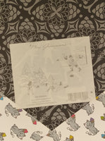 Vintage Mrs. Grossman's "Ice Skaters" Half Sticker Sheet, Unused
