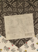 Vintage Mrs. Grossman's "Ballet Ballerinas" Half Sticker Sheet, Unused