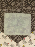 Vintage Mrs. Grossman's "Garden Bunny" Half Sticker Sheet, Unused