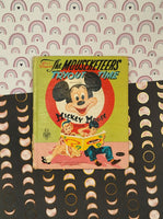 Vintage 1956 Walt Disney's The Mouseketeers: Tryout Time Mickey Mouse Club Hardcover