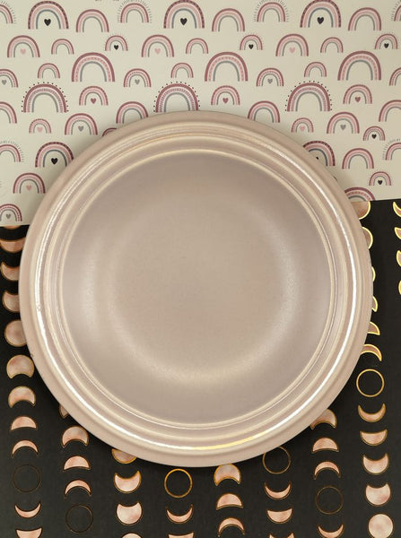 Vintage Pfaltzgraff Terrace Lilac Purple Lavender 8" Salad Plates Set/2