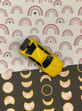 Vintage 1994 Hot Wheels, Diecast Yellow Taxi, Loose Toy, Clean