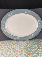 Vintage Royal Doulton England Translucent China REFLECTION T.C. 1008 Large Serving Platter