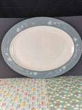 Vintage Royal Doulton England Translucent China REFLECTION T.C. 1008 Large Serving Platter