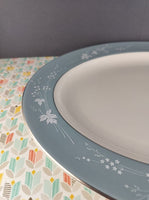 Vintage Royal Doulton England Translucent China REFLECTION T.C. 1008 Large Serving Platter