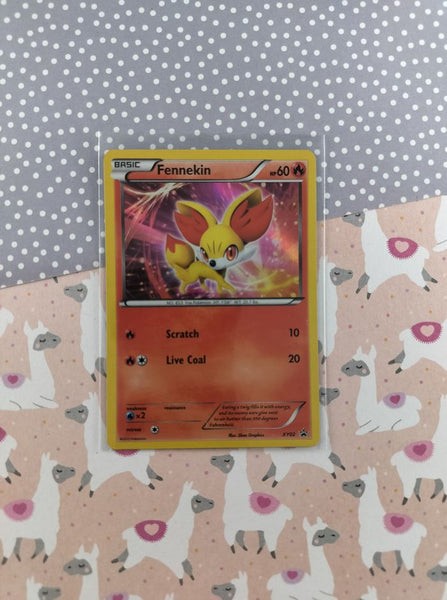 Pokemon TCG - Fennekin Promo Holographic Card XY20 - VG