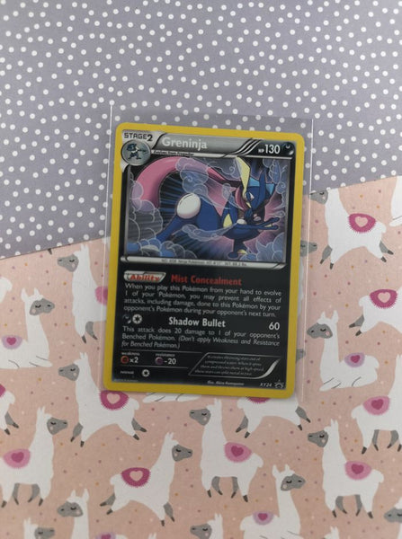 Pokemon TCG - Greninja Promo Holographic Card XY24 - LP
