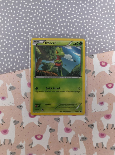 Pokemon TCG - Treecko Promo Holographic Card XY36 - LP