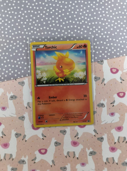 Pokemon TCG - Torchic Promo Holographic Card XY37 - LP