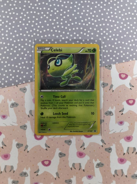 Pokemon TCG - Celebi Promo Holographic Card XY187 - VG