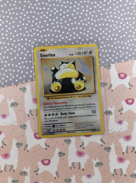 Pokemon TCG - Snorlax Promo Holographic Card XY179 - LP