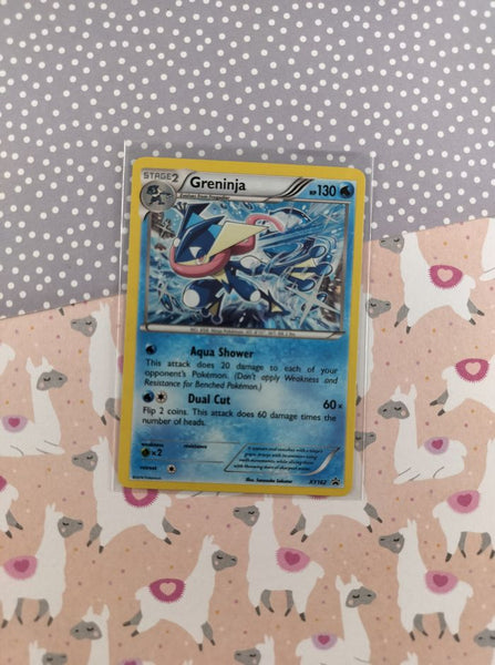 Pokemon TCG - Greninja Promo Holographic Card XY162 - LP
