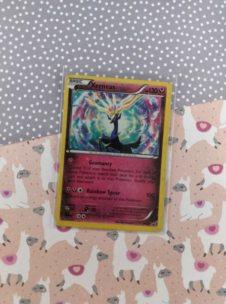 Pokemon TCG - Xerneas Promo Holographic Card XY05 - MP Pfaltzcraftsmore Pokemon TCG - Xerneas Promo Holographic Card XY05 - MP Pfaltzcraftsmore