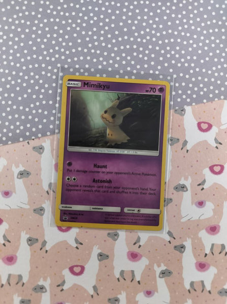 Pokemon TCG - Mimikyu Sun & Moon Promo Holographic Card SM29 - VG