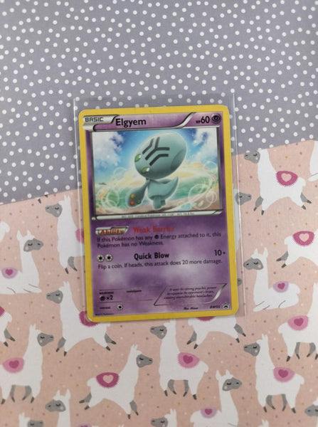Pokemon TCG - Elgyem Promo Non-Holo Card BW55 - MP