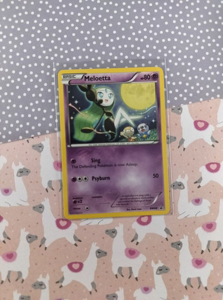 Pokemon TCG - Meloetta Promo Non-Holo Card BW68 - VG
