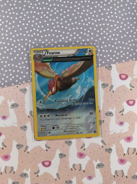 Pokemon TCG - Fearow Promo Full Art Holographic Card XY57 - LP