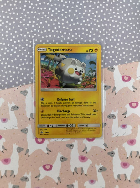 Pokemon TCG - Togedemaru Sun & Moon Promo Holographic Card SM09 - LP