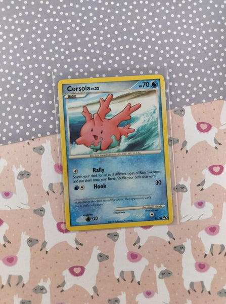 Vintage Common - Corsola POP Series 7 Non-Holo Pokemon Card 13/17 - LP