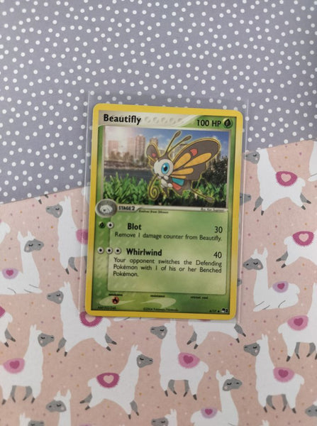 Vintage Uncommon - Beautifly POP Series 1 Non-Holo Pokemon Card 6/17 - LP