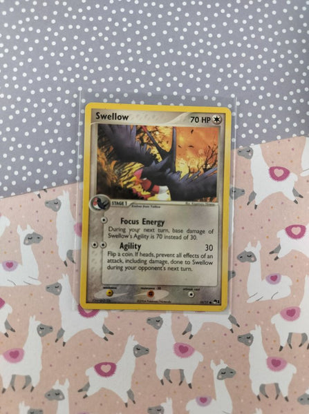 Vintage Common - Swellow POP Series 1 Non-Holo Pokemon Card 15/17 - MP/Creased