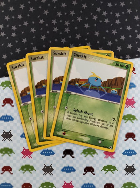 Vintage Common- Set/4 Surskit Hidden Legends Non-Holo Pokemon Cards 76/101 - LP